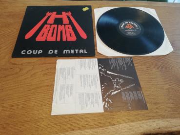H-Bomb – Coup De Metal 1983 Rave-On Records – RMLP-005 Europäische Pressung NM/VG+